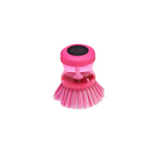 9.5 * 7 * 7 Rosa Bom Preço Plástico Palm Scrub Pot Escova Do Prato
